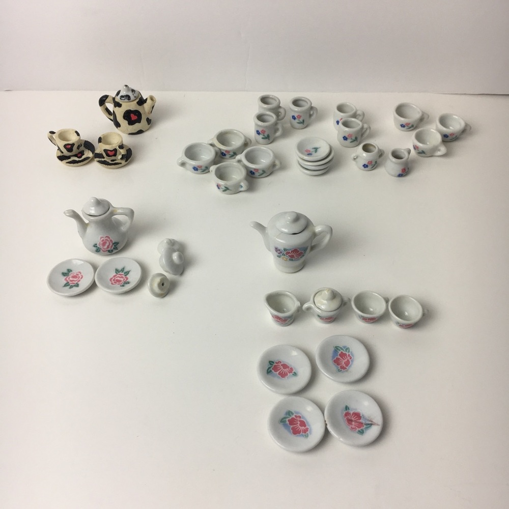 Lot of Miniature Tea Sets